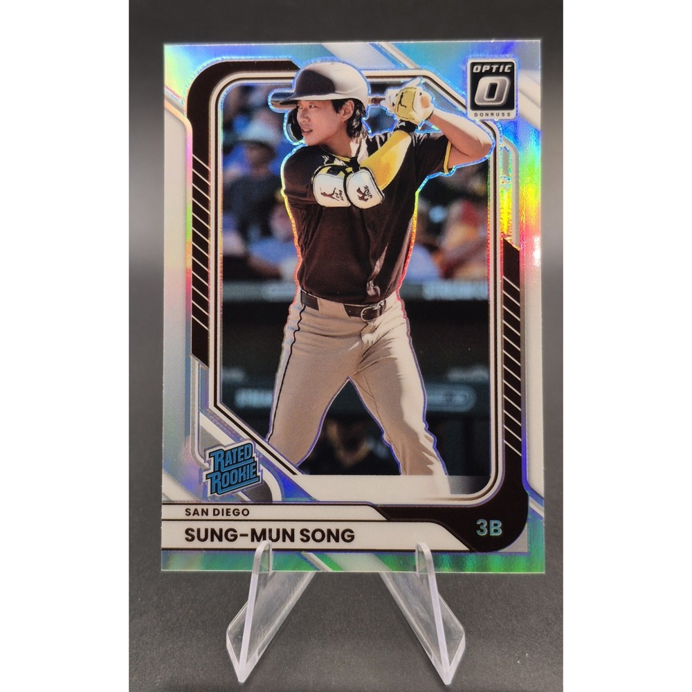 2026 Panini Donruss Baseball Sung-mun Song #15 Rated Rookie Holo Prizm Padres - Picture 1 of 10